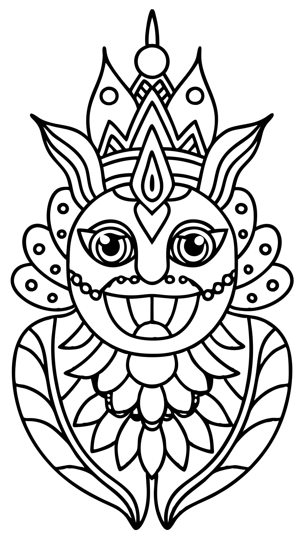 unusual coloring pages